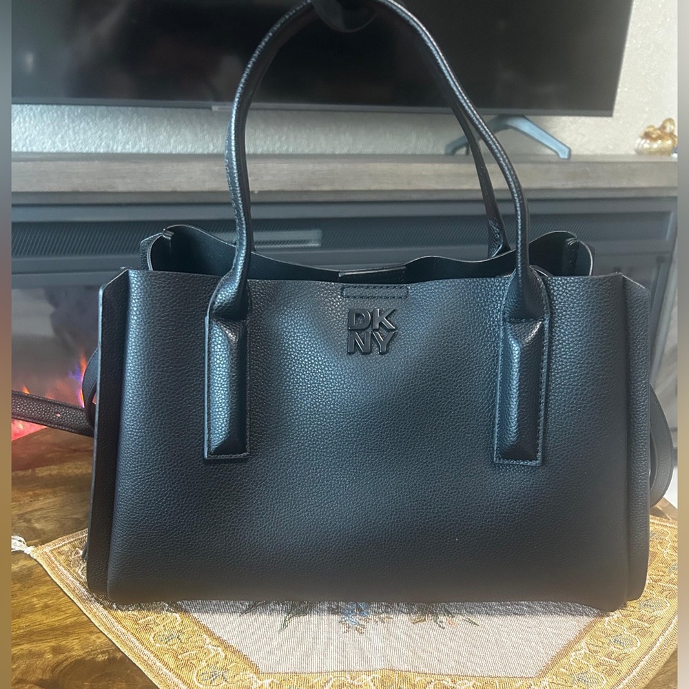 Black Leather Handbag